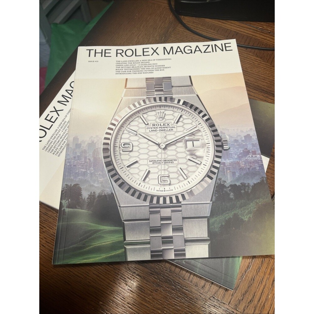 Rolex Magazine Issue #13 New Release From Rolex For 2025, Land Dweller Cover
